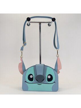 Loungefly Disney Lilo and Stitch Luau Cosplay Crossbody Bag Vegan Leather